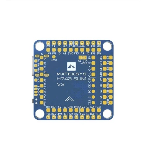 MATEKSYS Matek H743-SLIM V3 Flight Controller Built-in No Current Sensor for RC Racing Drone Airplane